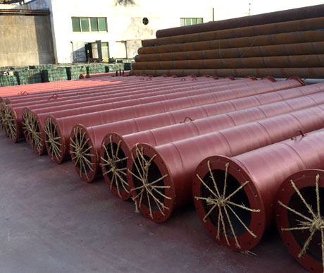 cast basalt composite pipe for mine