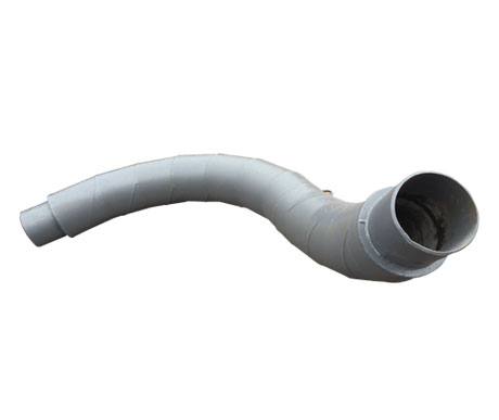 cast basalt composite S-pipe for power plant